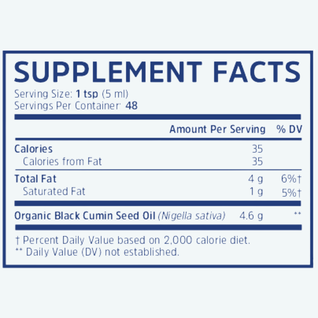Black Cumin Seed Oil