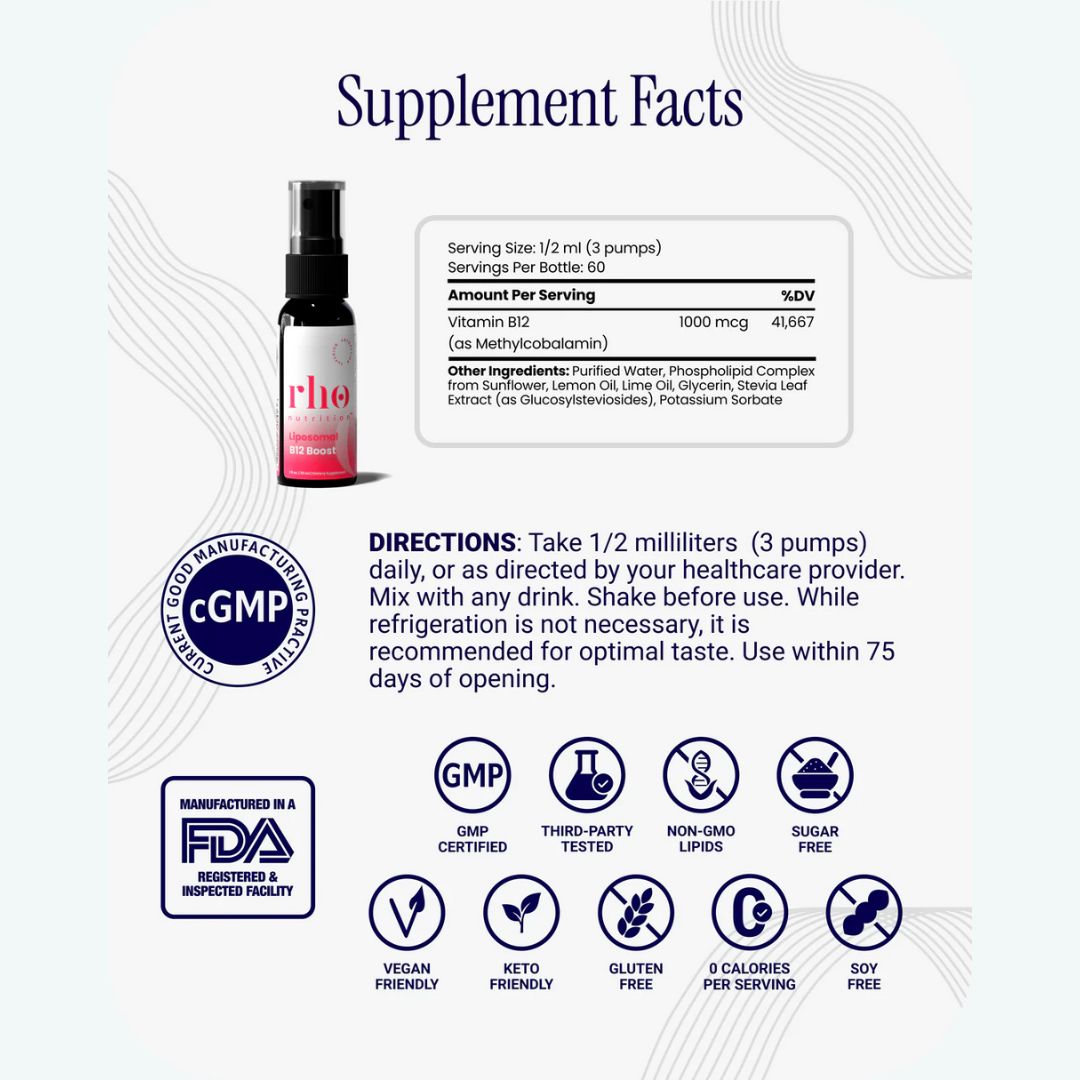 Liposomal Methyl B12