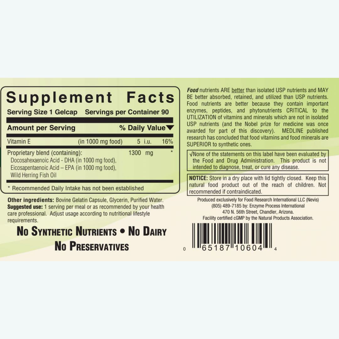 Omega 3 / EPA / DHA