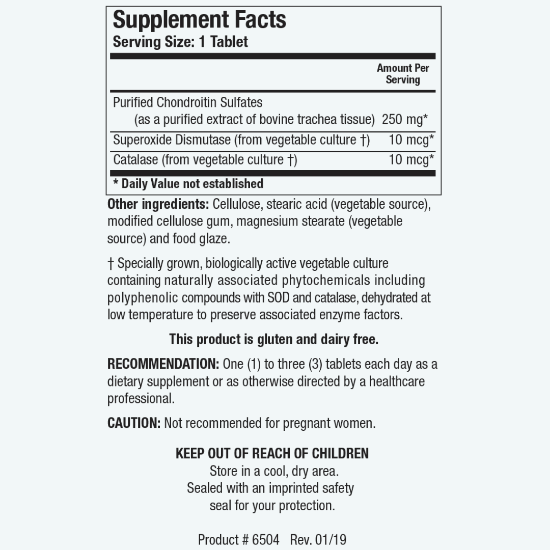 Purified Chondroitin Sulfates