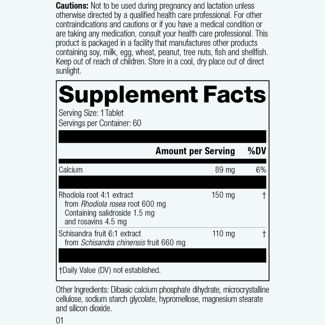 Rhodiola & Schisandra