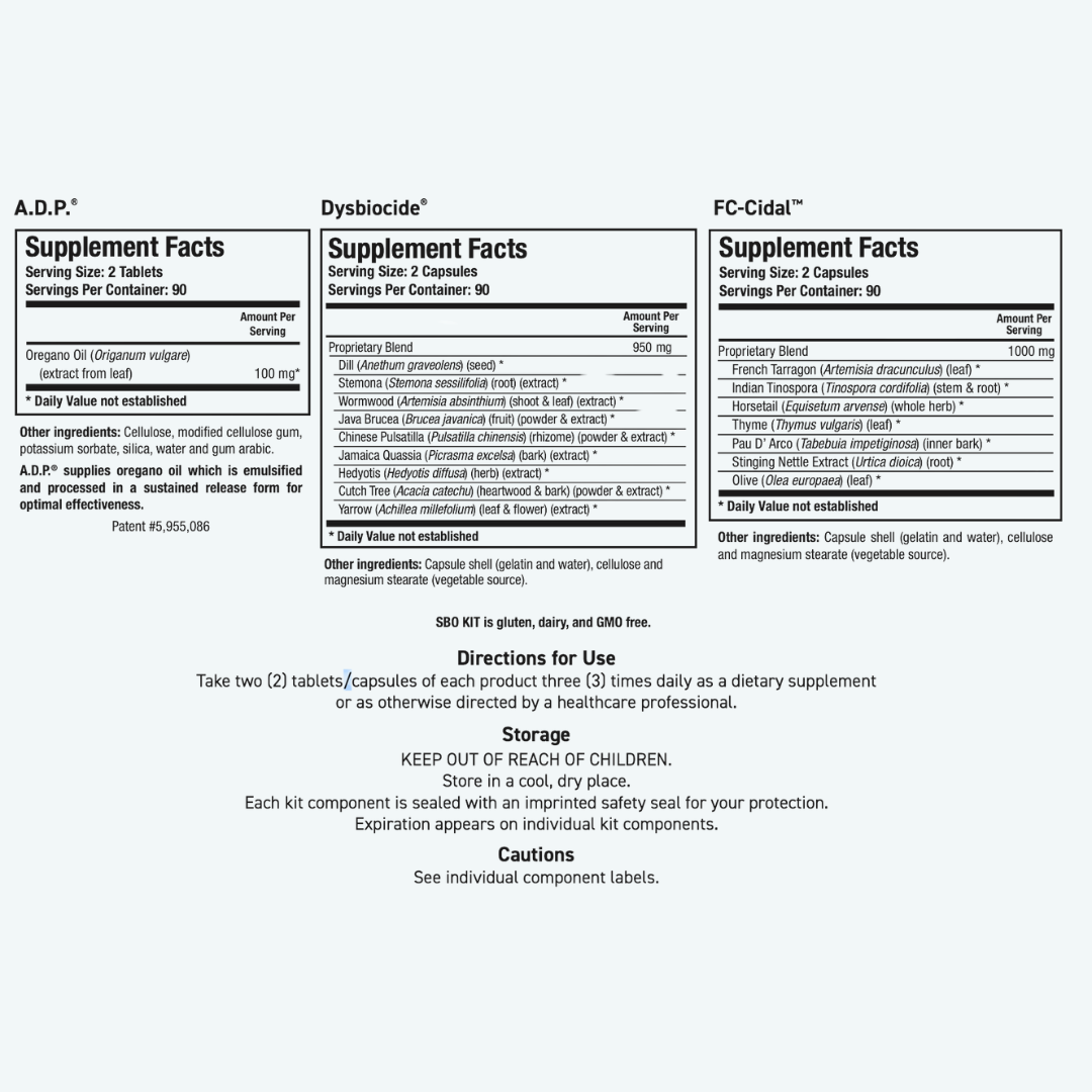 SBO Kit Phase 1 (30 Days)