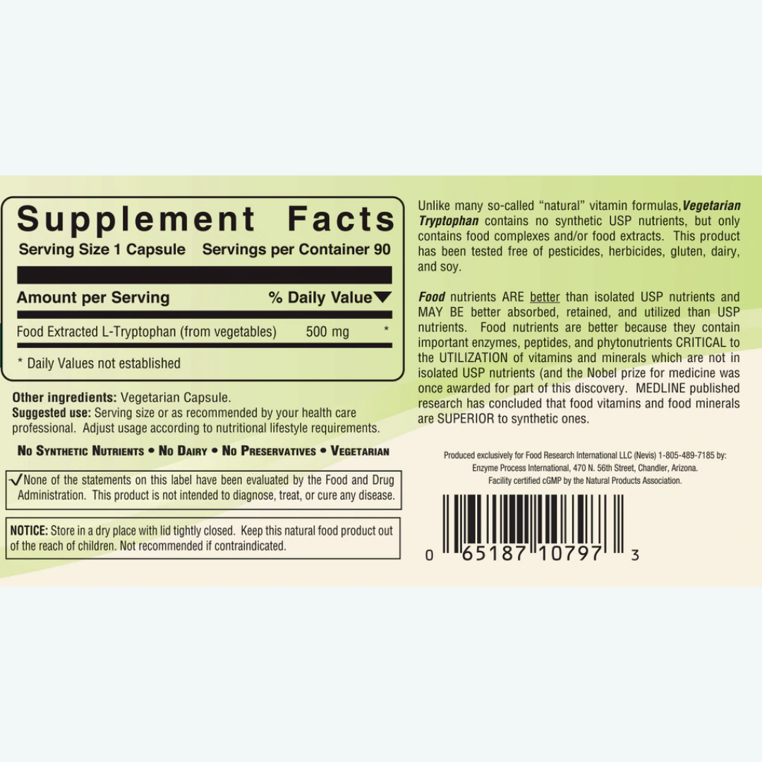 Vegetarian Tryptophan