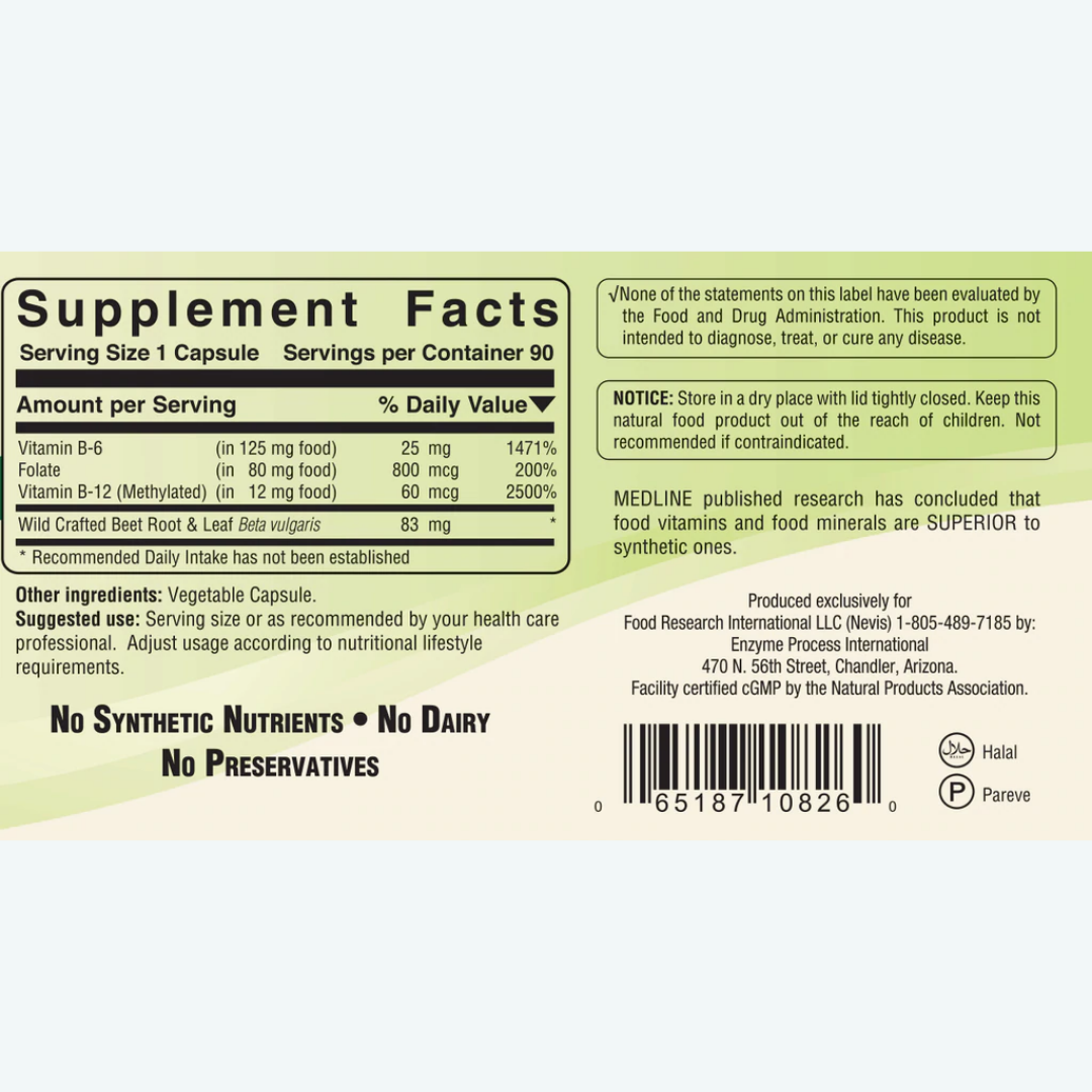 Vit B6, B12 & Folate
