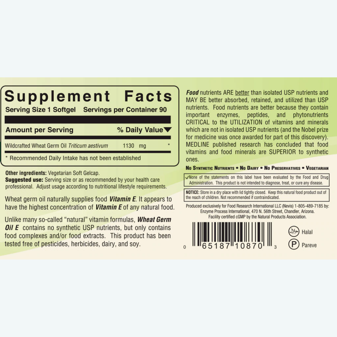 Wheat Germ Oil E