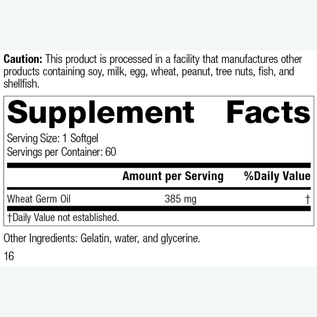 Wheat Germ Oil