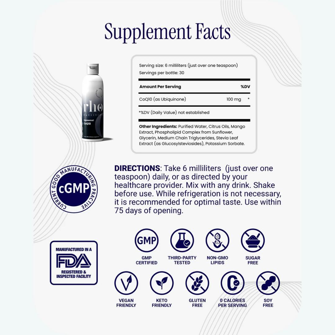 Liposomal CoQ10
